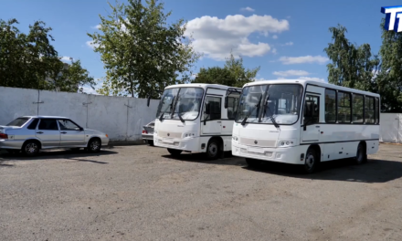В Троицк приехали новые автобусы